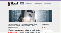 Desktop Screenshot of iguardsystem.eu